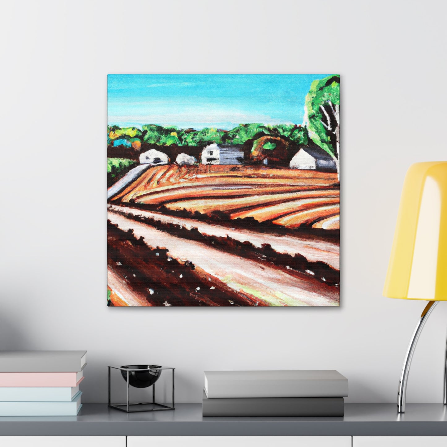 Country Road Pop Art - Canvas