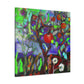 "Apple Tree Abstraction" - Canvas