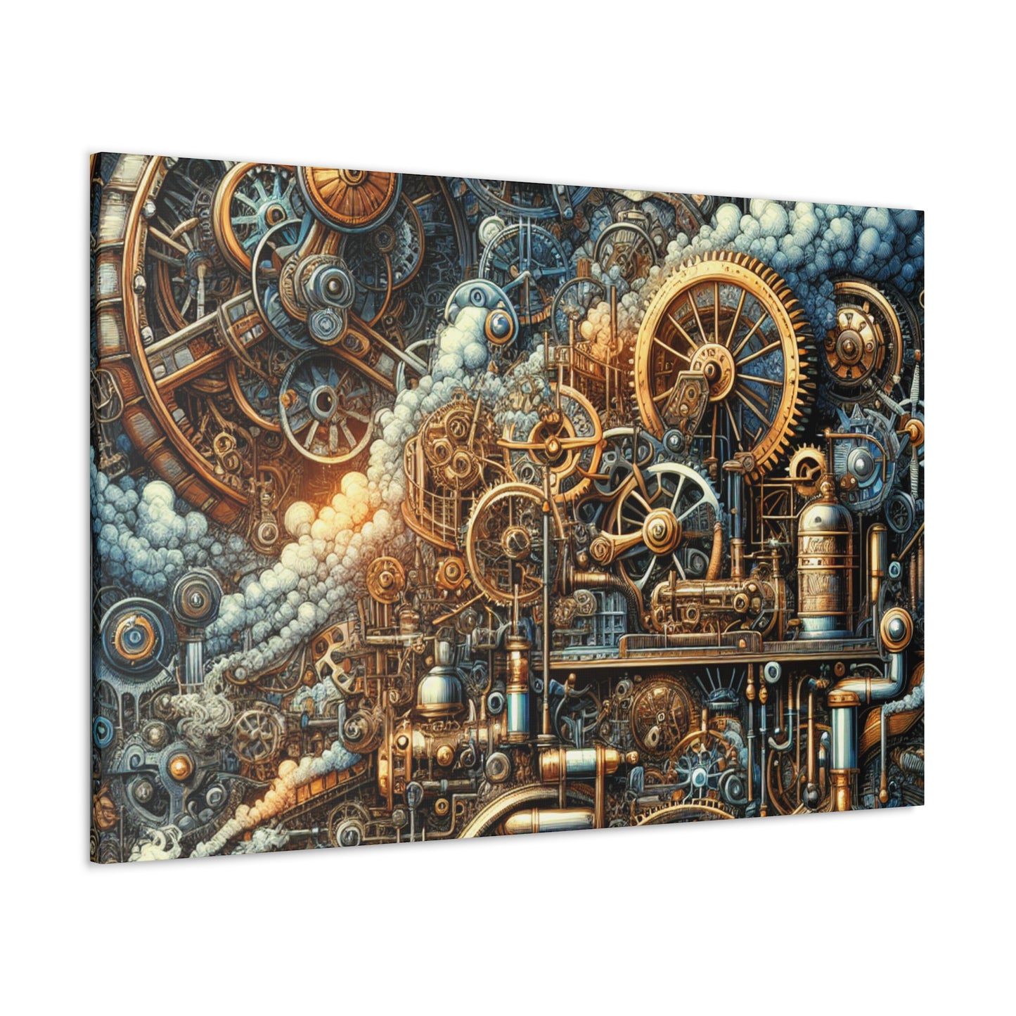 "Gears of Time’s Elixir" - Canvas