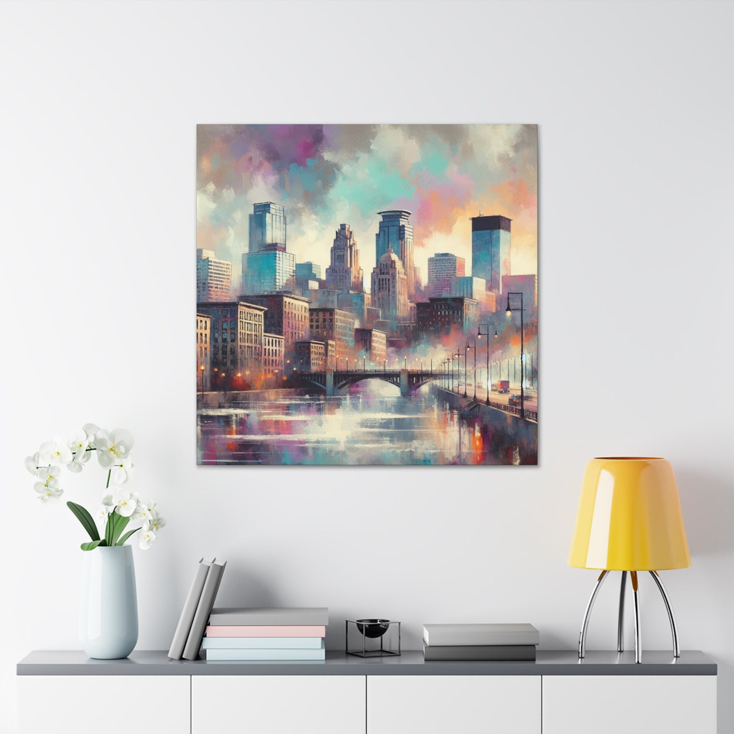 "Urban Melodies on Canvas" - Canvas