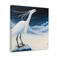 Snowy Egret Splendor - Canvas