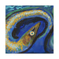 "Eel in Impressionism" - Canvas