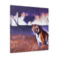 Tiger Roaring Majesty - Canvas