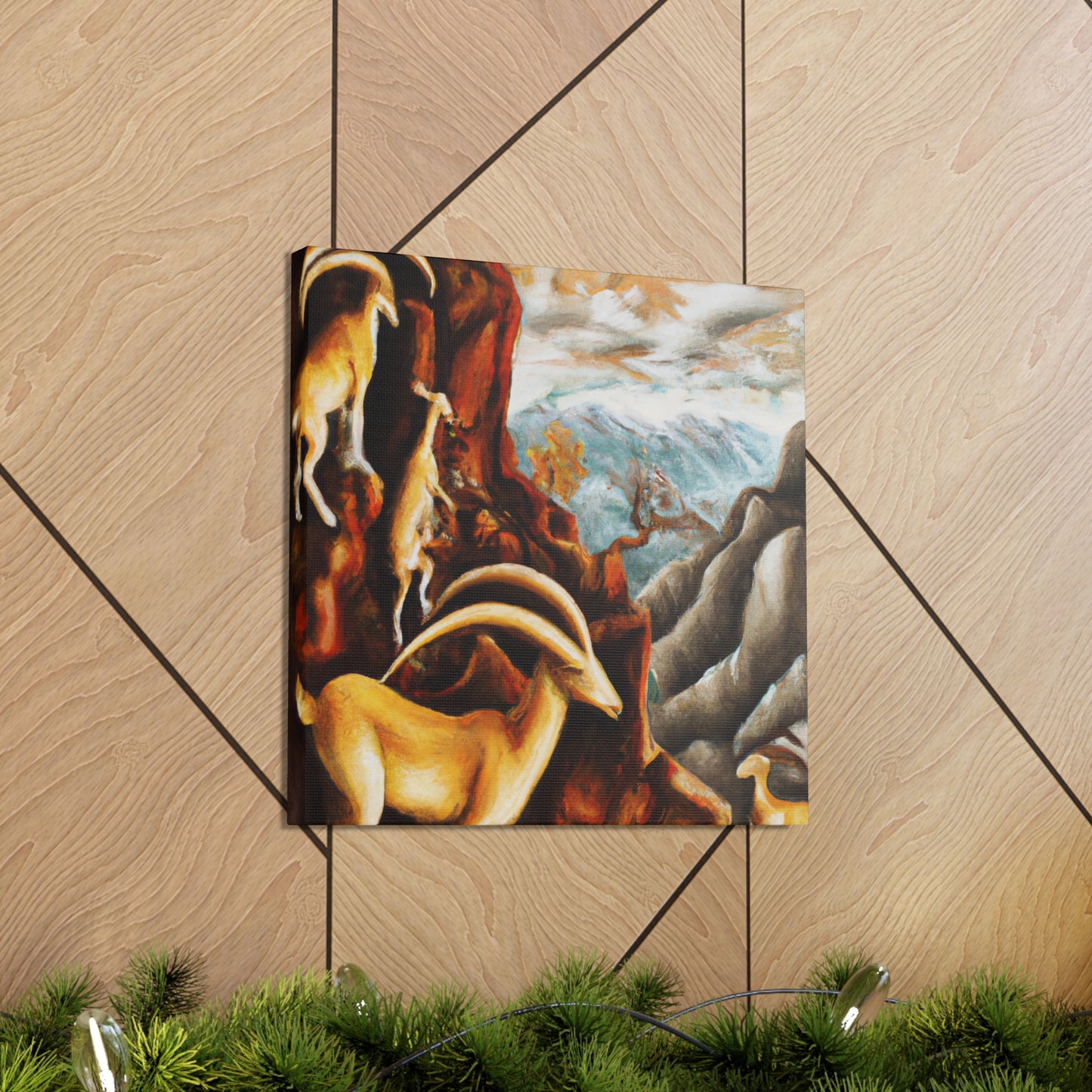 Ibex in Dreamscape - Canvas