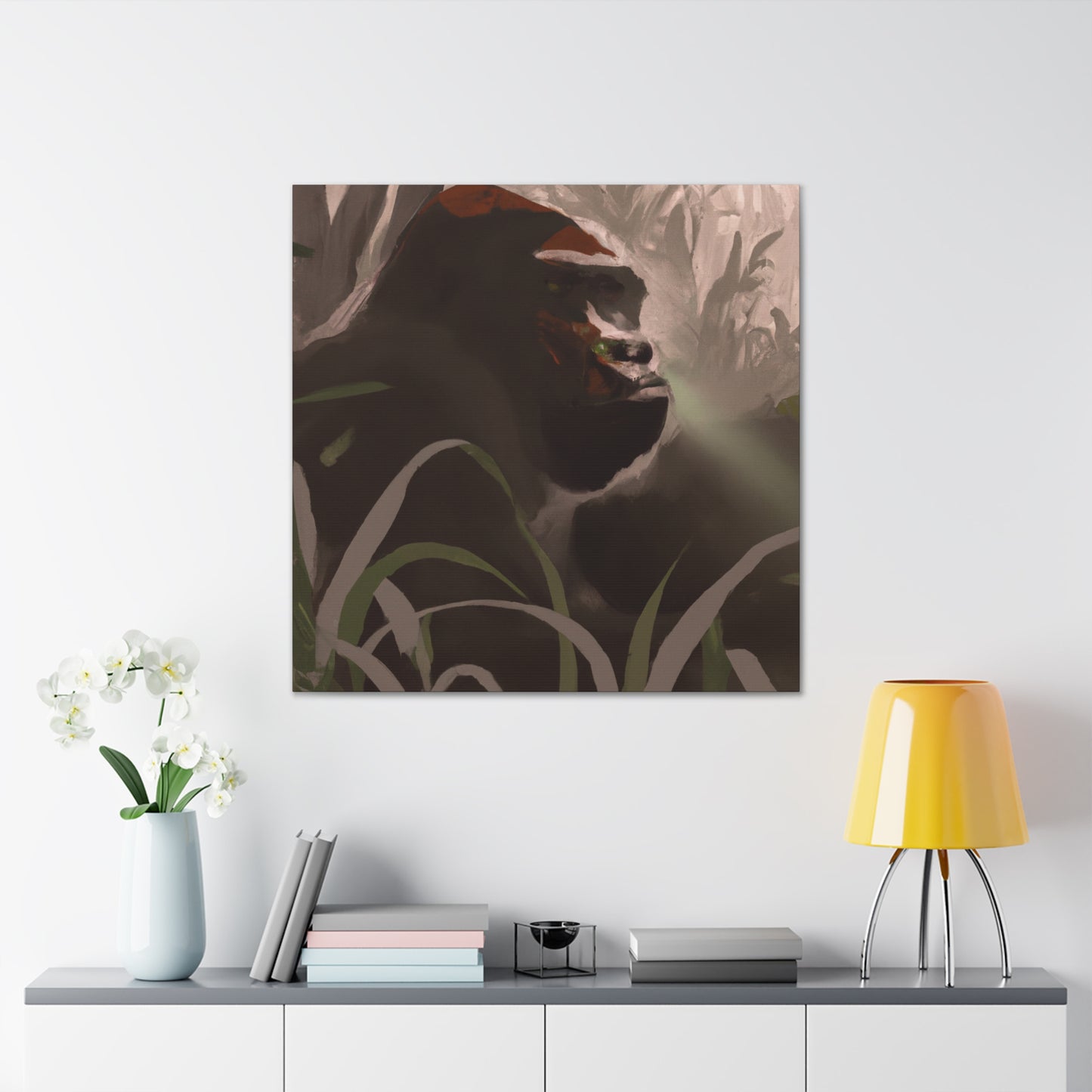 Gorilla in Deco Style - Canvas