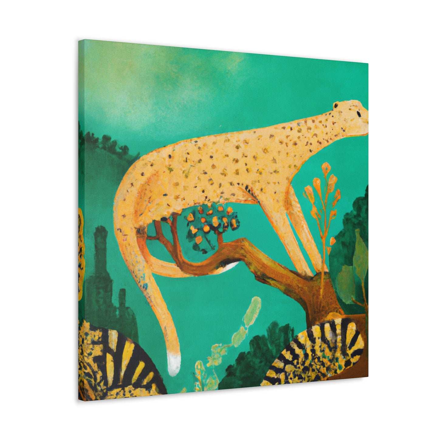 Leopard In Sublime Surrealism - Canvas