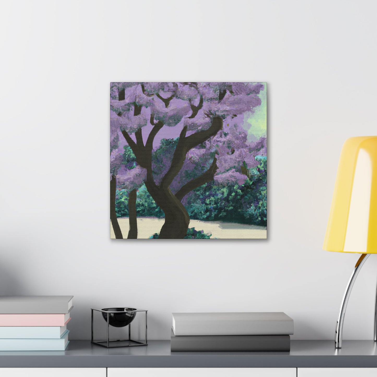 "Lilac Radiant Beauty" - Canvas