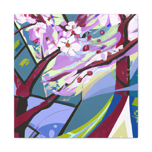 Cherry Blossom Oasis - Canvas