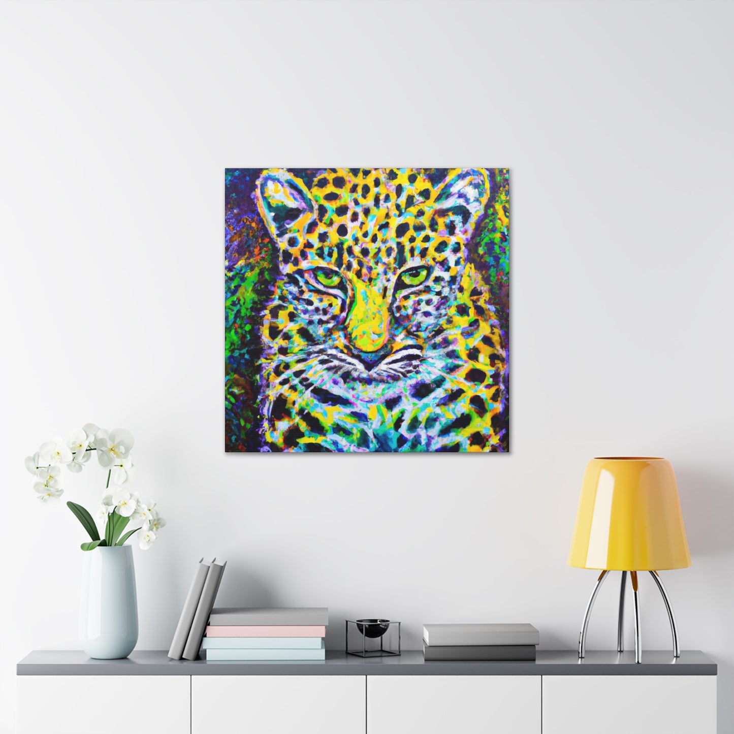 Leopard on the Prowl - Canvas