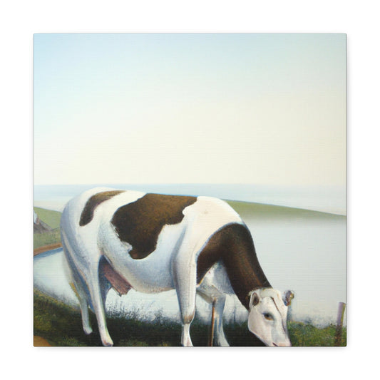 "Milky Dream of Cows" - Canvas