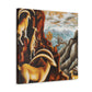 Ibex in Dreamscape - Canvas