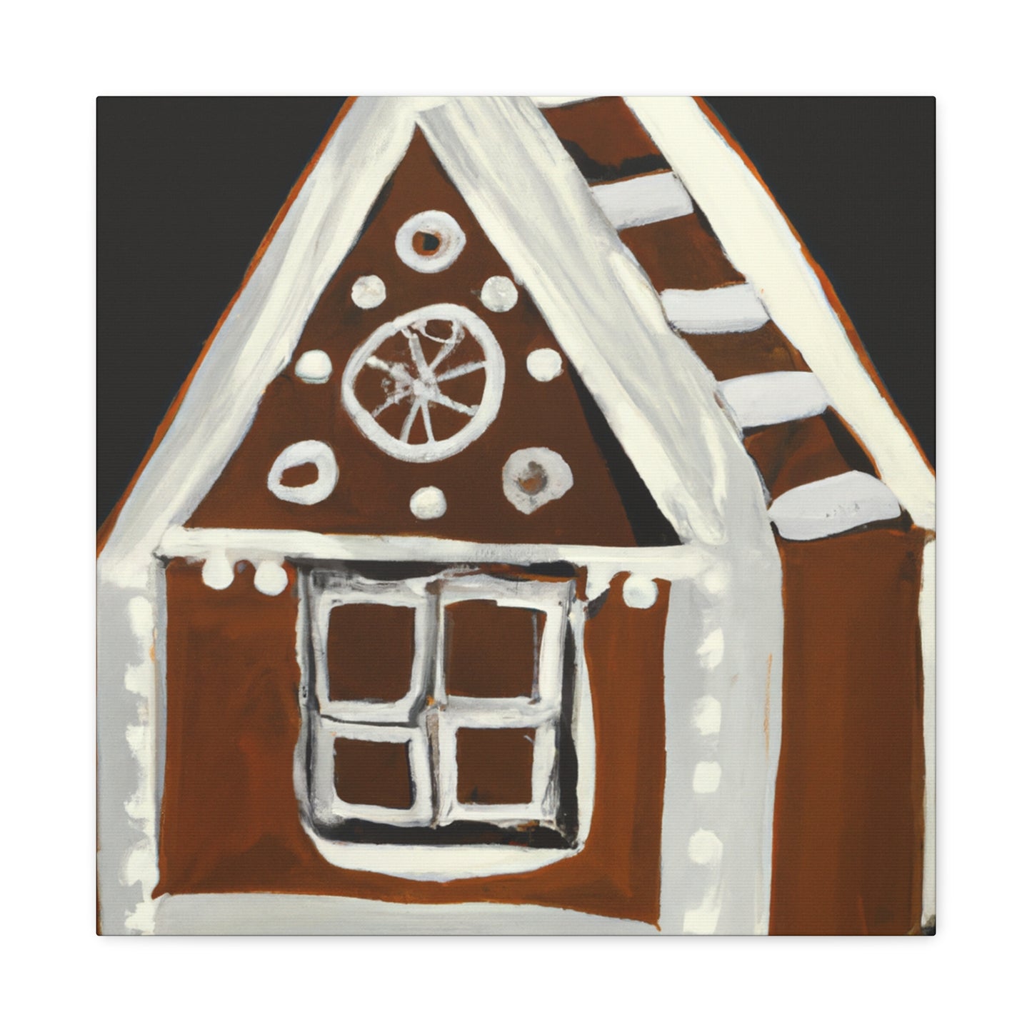 Gingerbread Minimalism Dream - Canvas