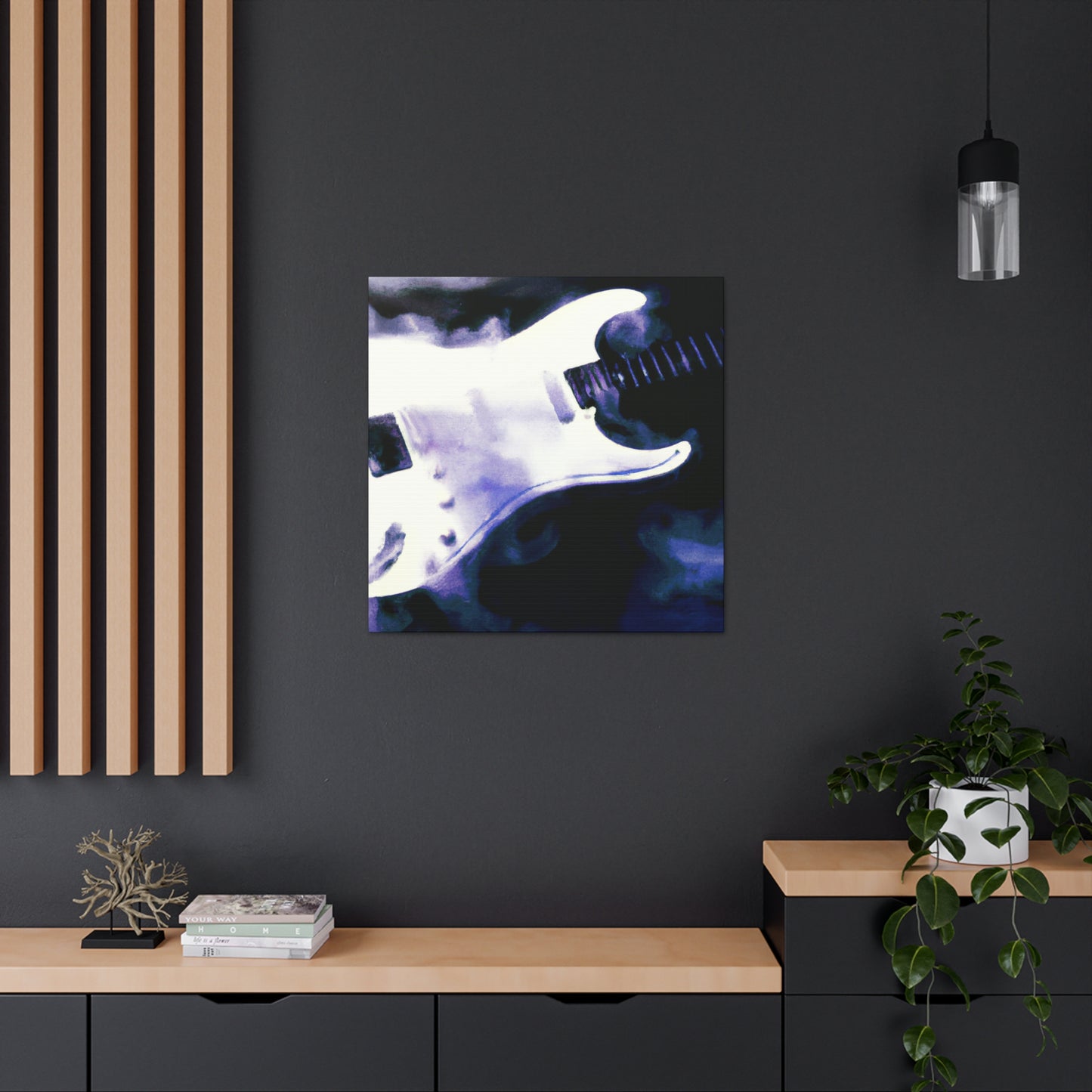 Electric Guitar Evolution - Canvas