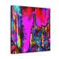 Vibrant Celestial Symphony - Canvas