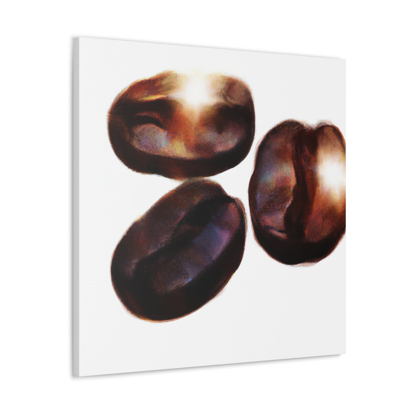 "Coffee Beans Reflections" - Canvas