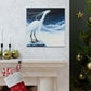 Snowy Egret Splendor - Canvas