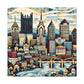 "Pittsburgh's Rustic Harmony" - Canvas