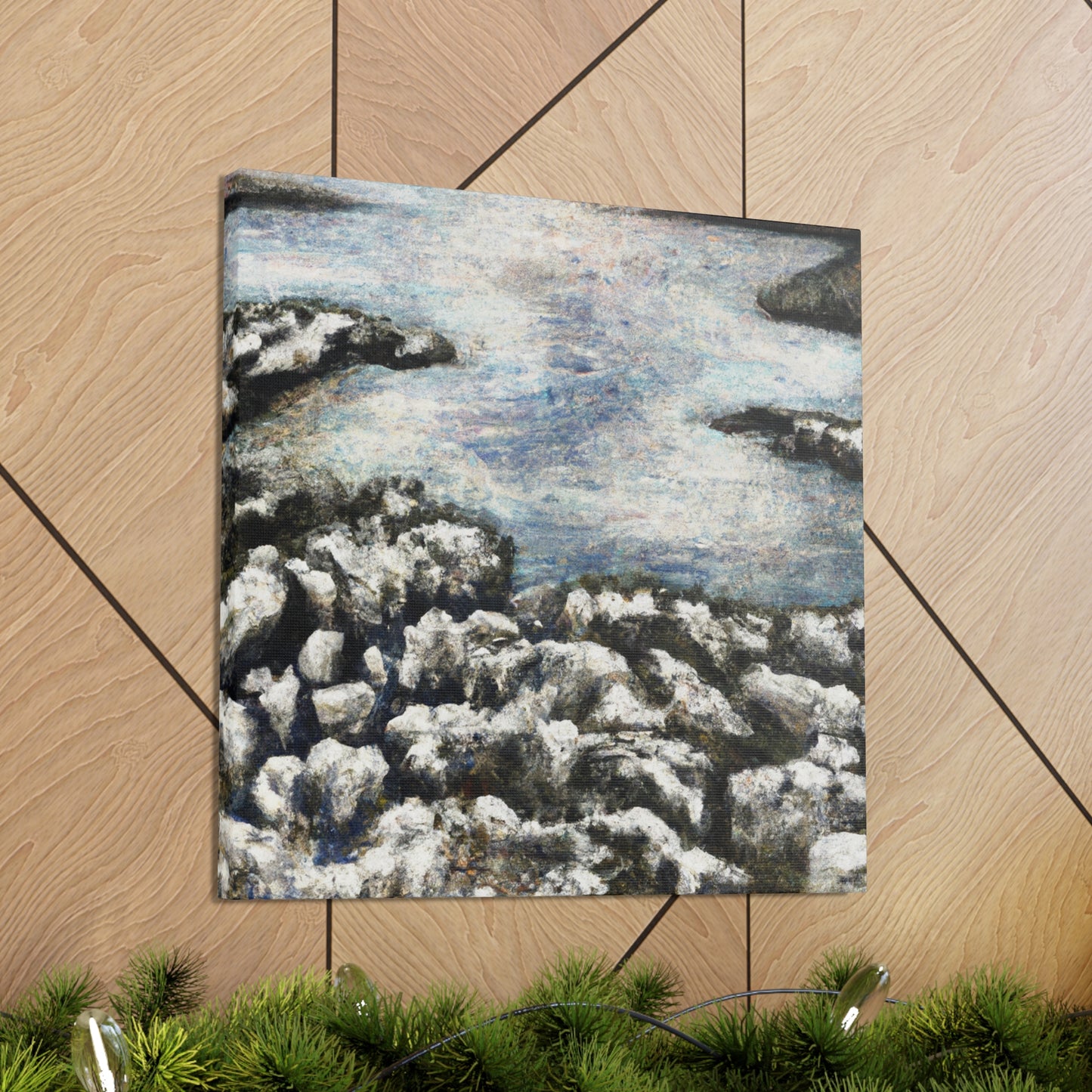 Arctic Tundra Sunset - Canvas