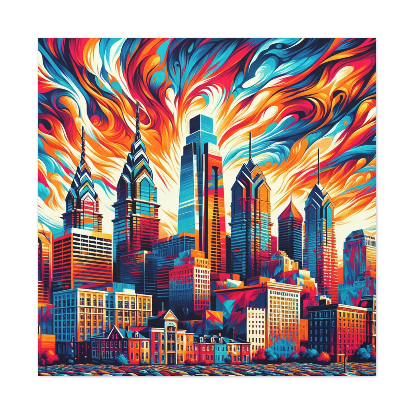 "Philly's Urban Canvas" - Canvas