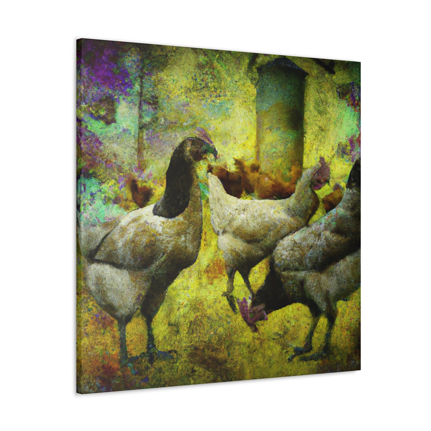 Feathered Friend Surrealism - Canvas