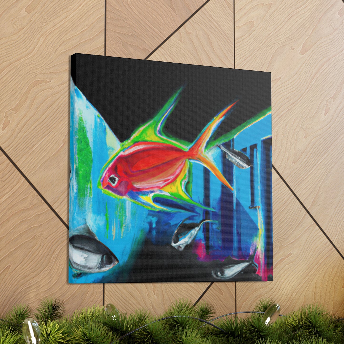 Neon Tetra Radiance - Canvas