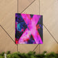 "X in Abstraction Form" - Canvas