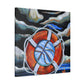 "Life Buoy Surrealism" - Canvas