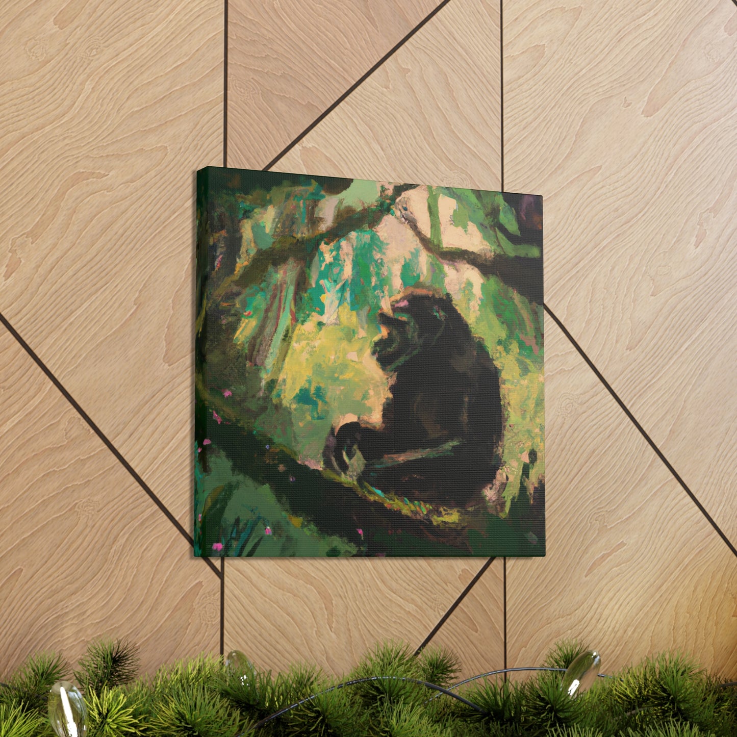 Chimpanzee Expressionistic Dream - Canvas