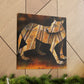 Roaring Tasmanian Tiger - Canvas