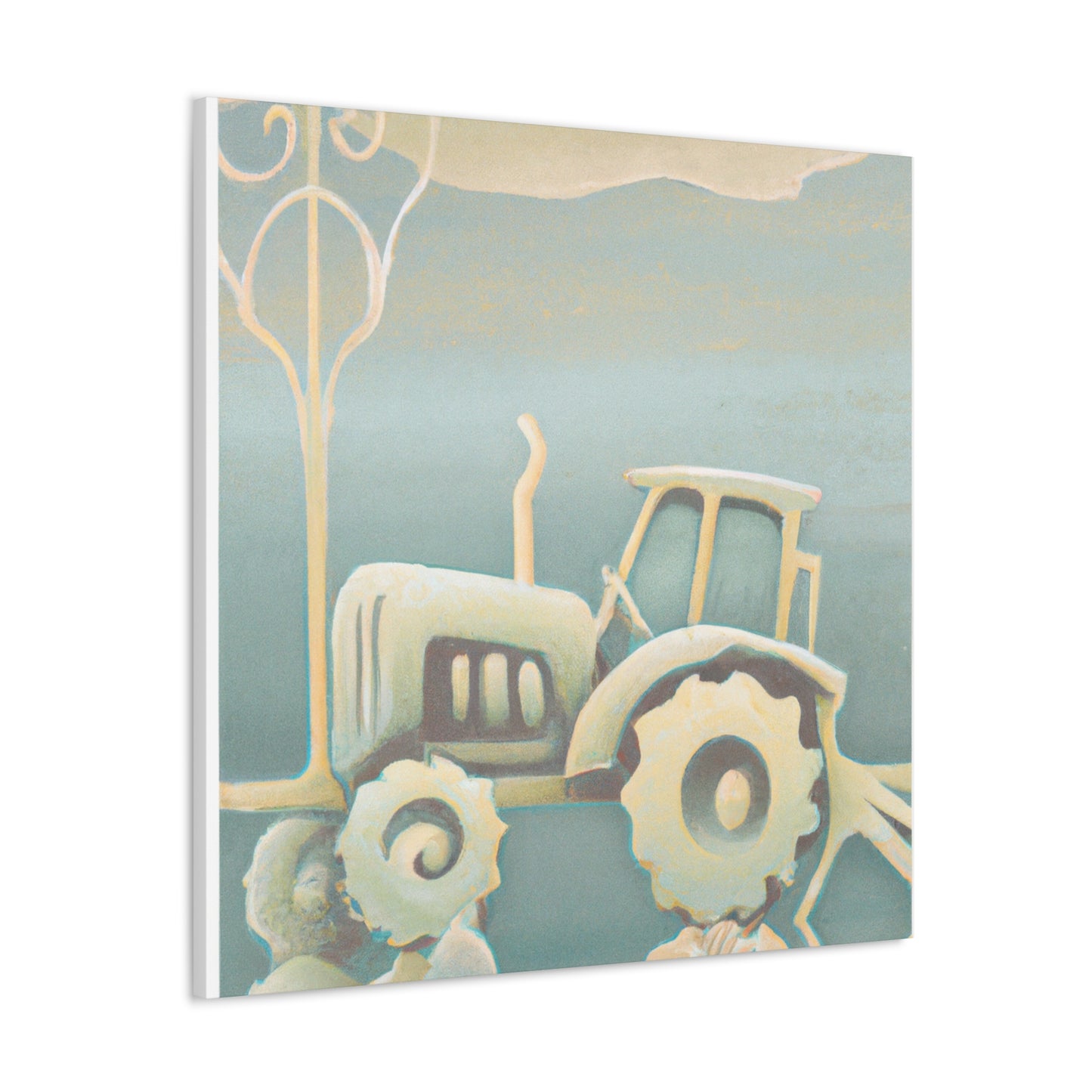 "Tractor of Industry" - Canvas