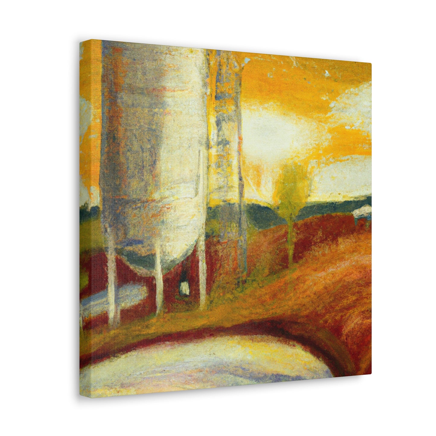 "Silo of Surrealism" - Canvas