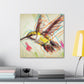 "Hummingbird in Flight" - Canvas