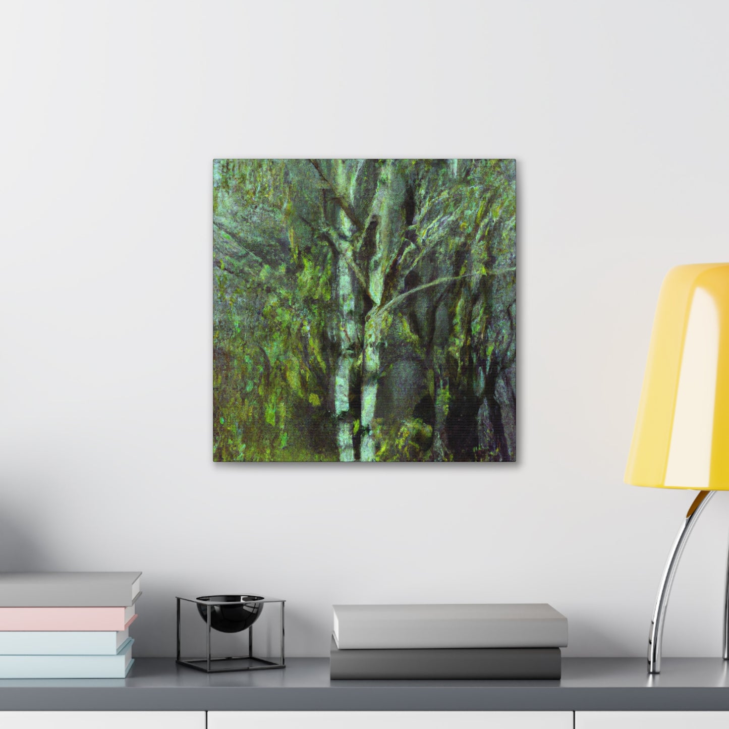 Birch Tree Impressionism - Canvas