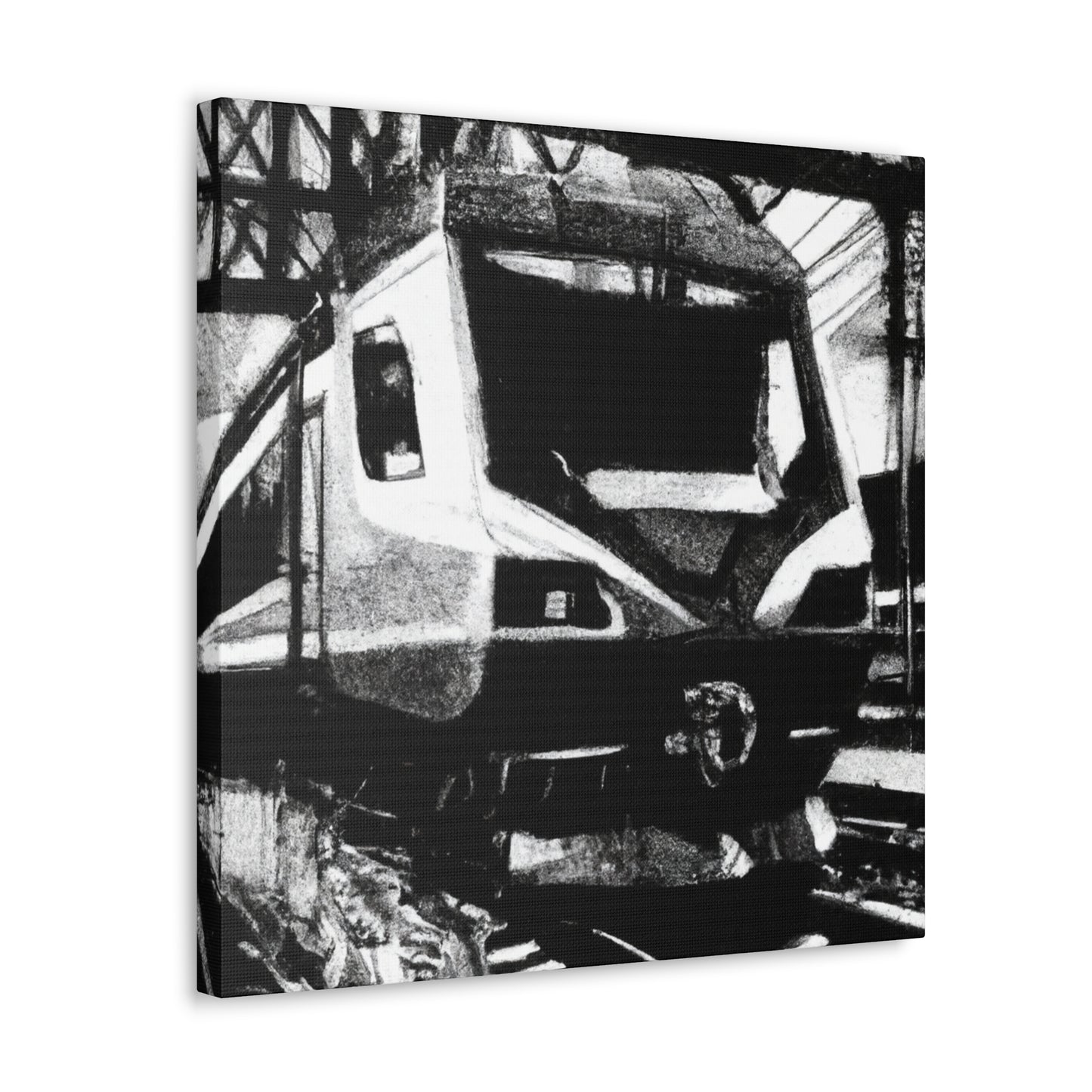 Train in Transition. - Canvas