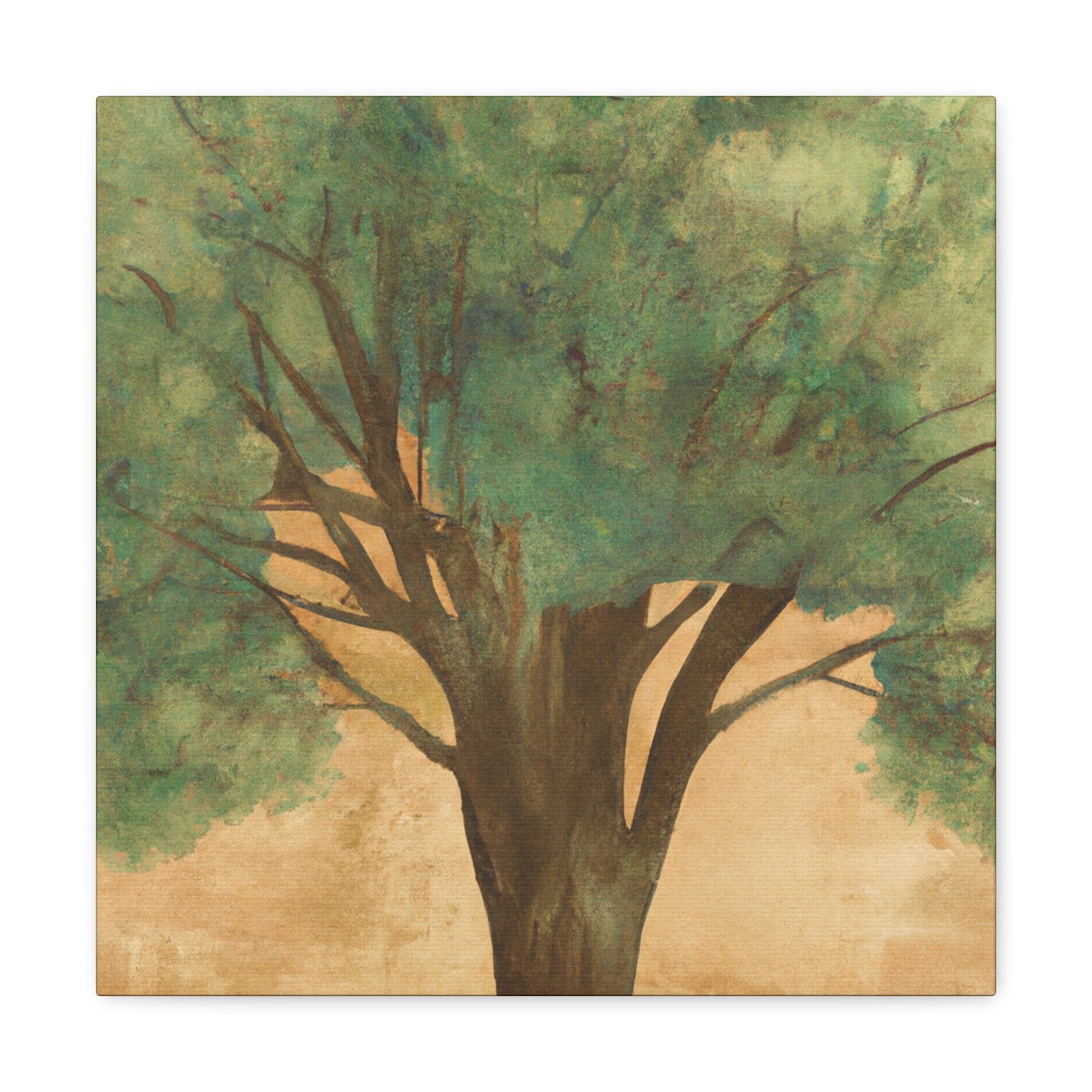 Elm Tree in Deco - Canvas