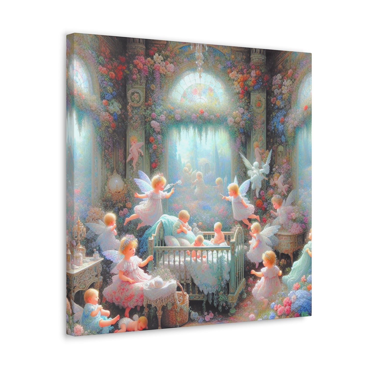 Whimsical Garden Phantasm - Canvas