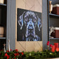 Great Dane in Deco. - Canvas