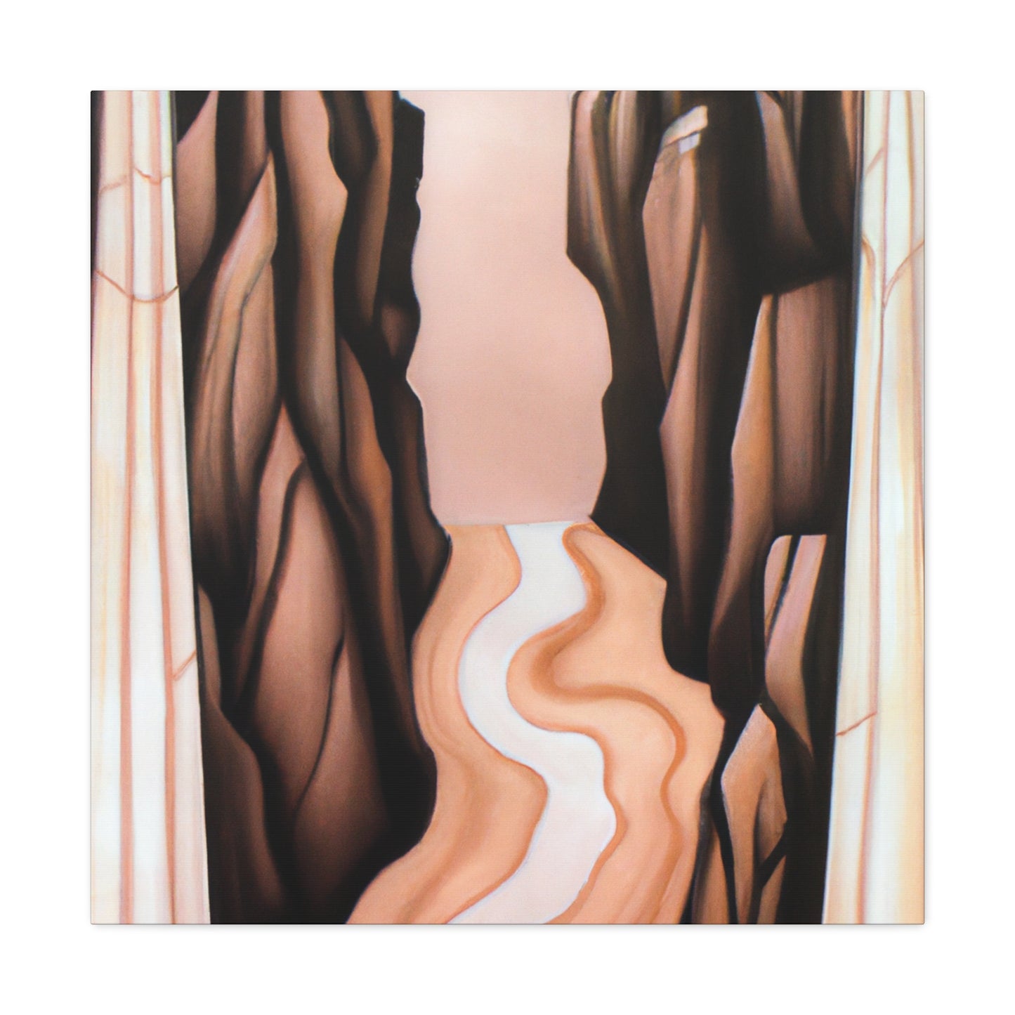 "Canyon in Art Deco" - Canvas