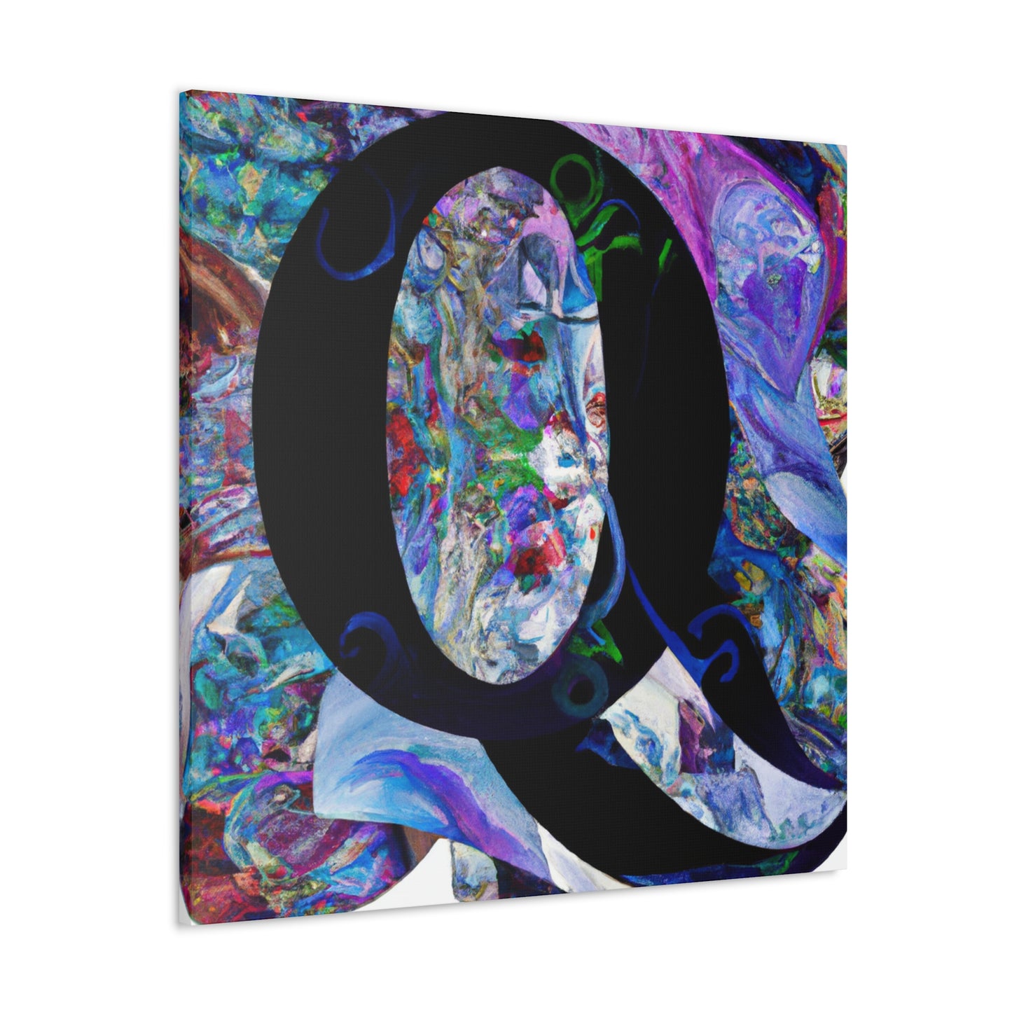 "Q's Wild Abstractions" - Canvas