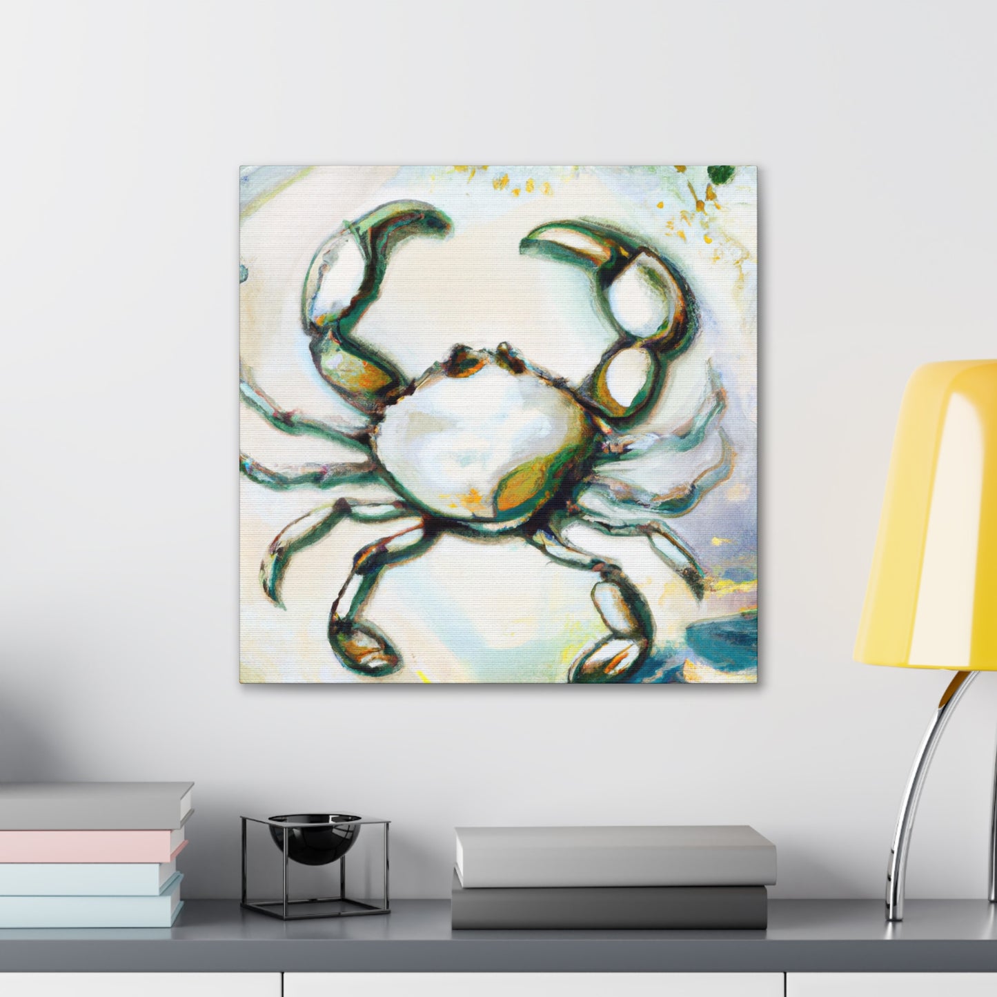 "Crab in the Moonlight" - Canvas