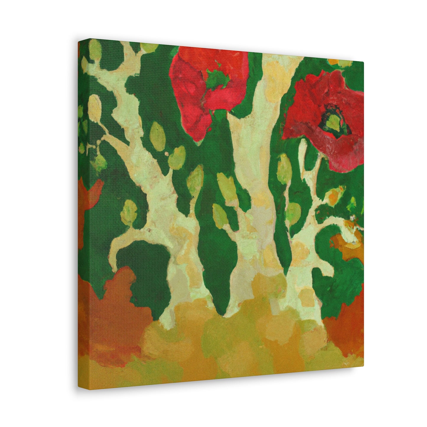 Poppies in Moonlight - Canvas