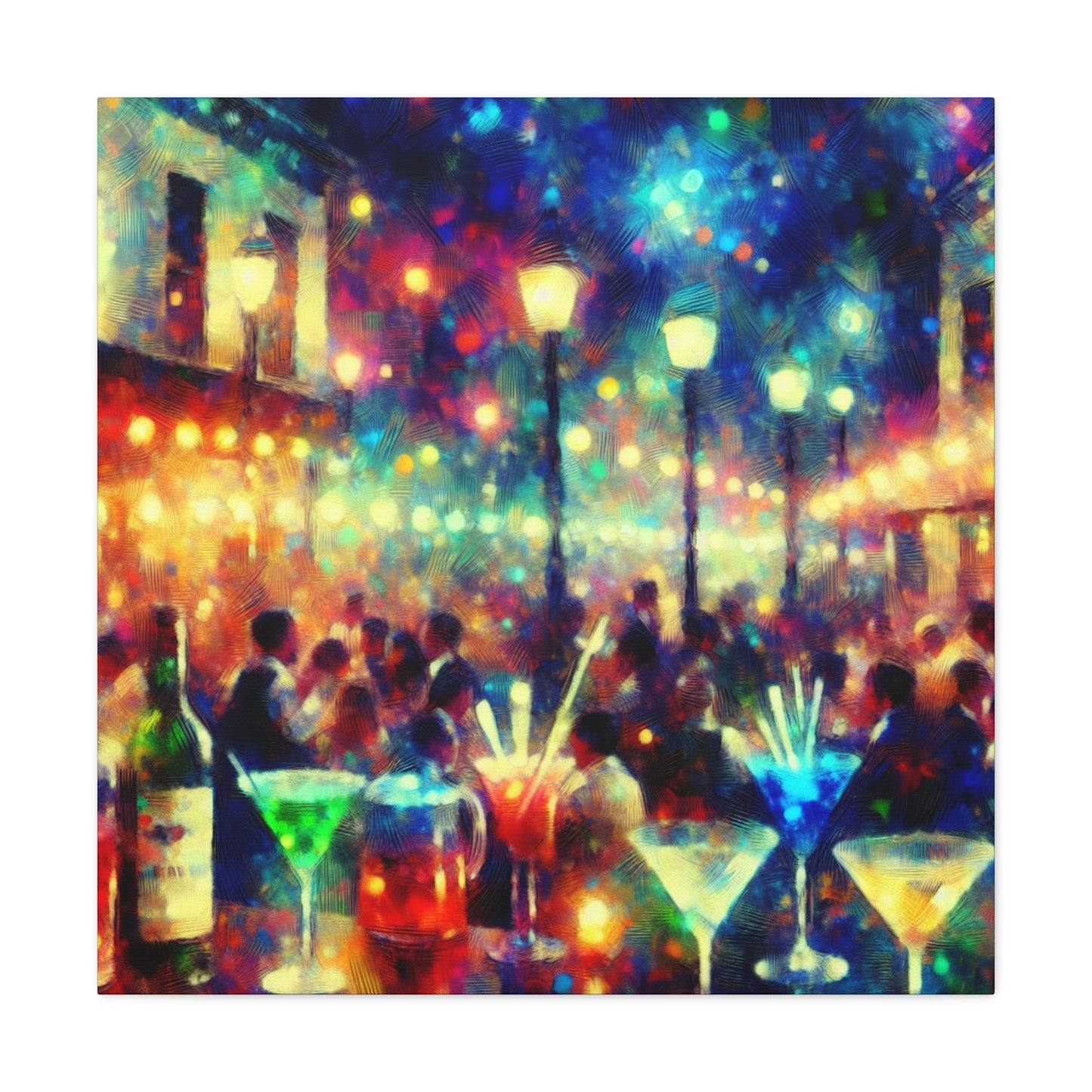 Intoxicating Urban Nightlife - Canvas