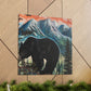 "Black Bear Unfathomable" - Canvas