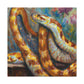 Corn Snake Impressionism - Canvas