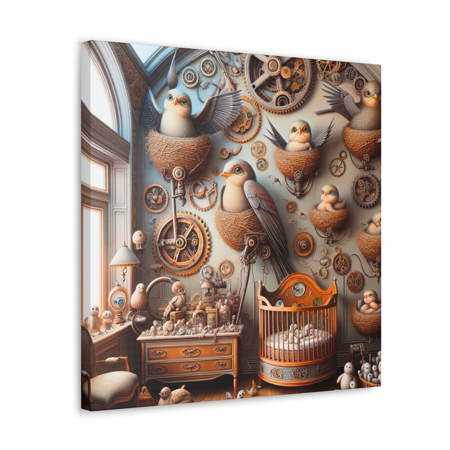 Aetherial Avian Abodes - Canvas