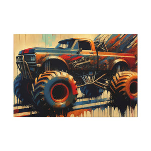 "Glorious Tire Triumph" - Canvas