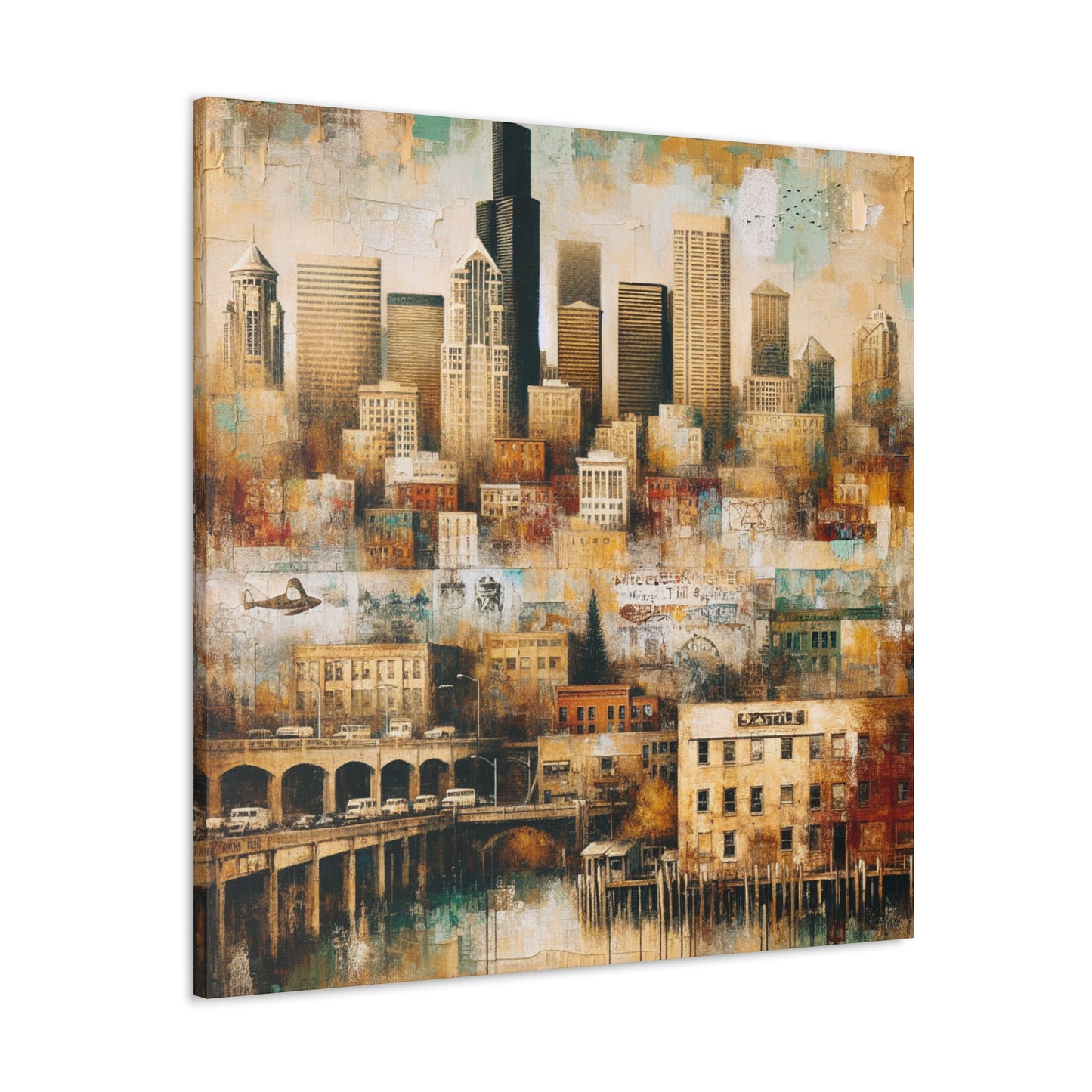 Emerald City Unleashed - Canvas