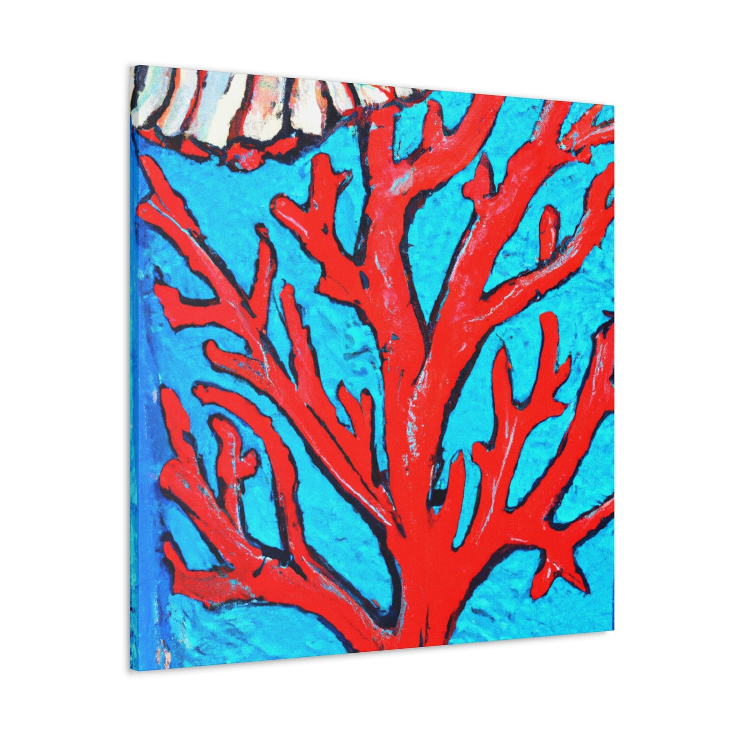 Coral Garden Splendor - Canvas