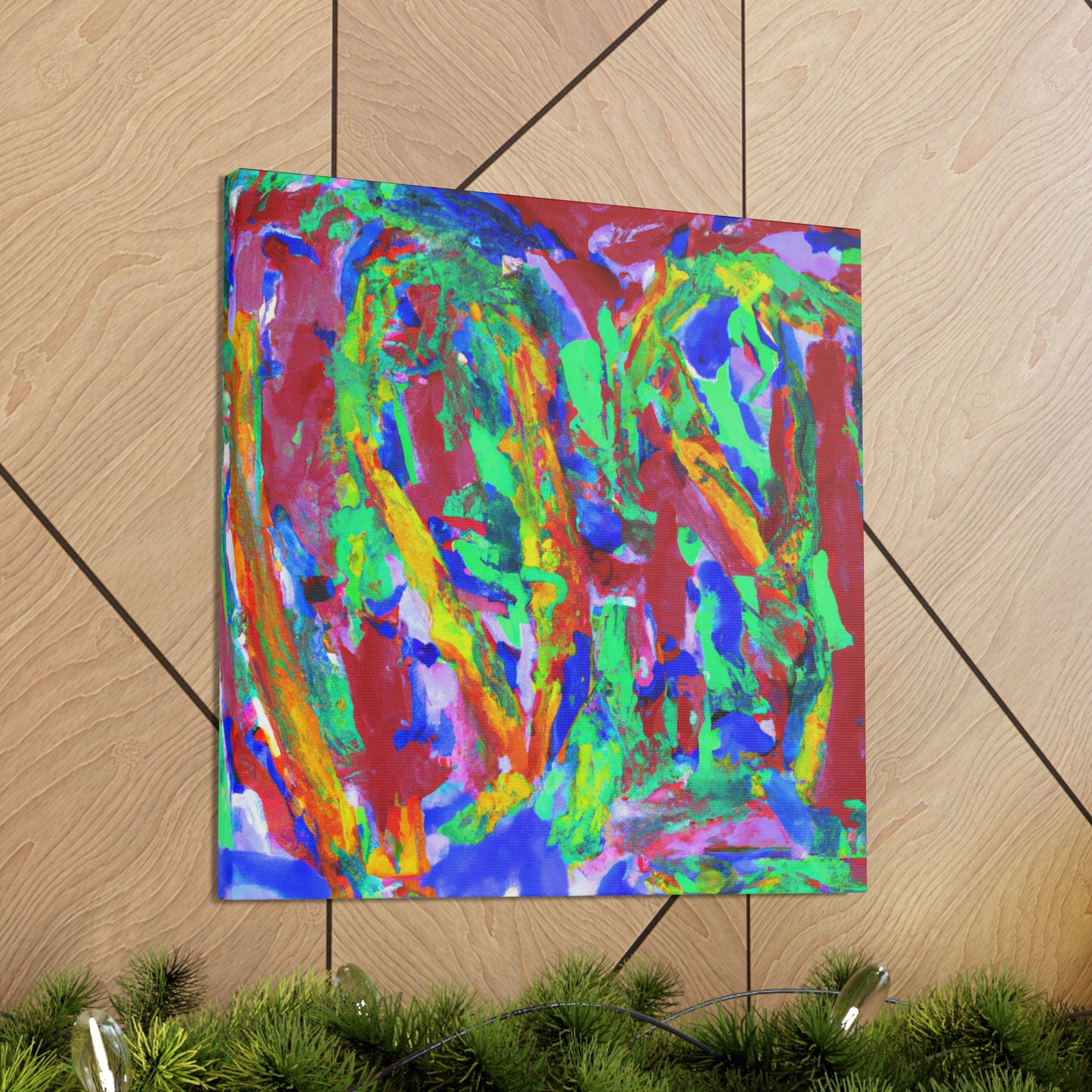 Waves of Enlightened Color - Canvas