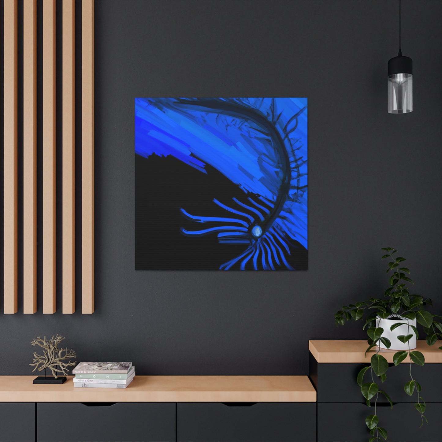 Barracuda in Dreams. - Canvas